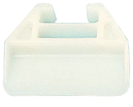 Prime-Line 1-1/8 in. L Polyethylene Center Guide Drawer Track Guide 2 pk