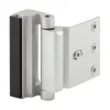 Prime-Line 2-3/16 in. L Satin Nickel Silver Aluminum Entry Door Blocker 1 pk