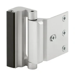 Prime-Line 2-3/16 in. L Satin Nickel Silver Aluminum Entry Door Blocker 1 pk