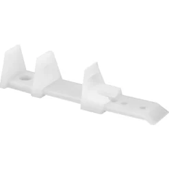 Prime-Line 1-5/16 in. L White Plastic Sliding Door Guide 1 pc