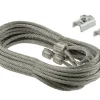 Prime-Line 104 in. L X 1/8 in. D Carbon Steel Safety Cables
