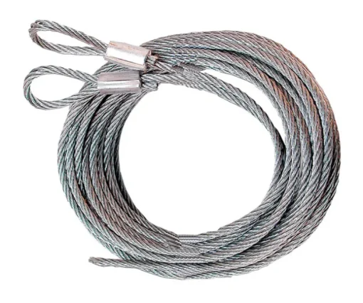 Prime-Line 5.75 in. W X 12 ft. L X 1/8 in. D Carbon Steel Extension Cables