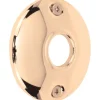 Prime-Line Brass Plated Steel Door Knob Rosettes 2 pk