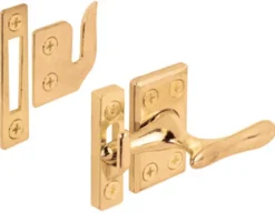 Prime-Line Brass-Plated Die-Cast Zinc Casement Lock 1 pk