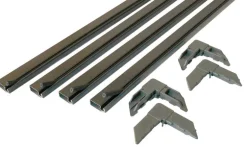 Prime-Line Bronze Aluminum 5/16 in. W X 3/4 in. L Screen Frame Kit 1 pk