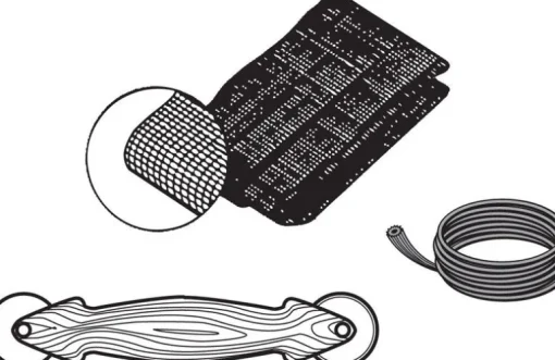 Prime-Line Charcoal Fiberglass Screen Door Repair Kit 36 in. W X 84 in. L 1 pk