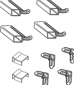 Prime-Line Mill Aluminum 5/16 in. W X 3/4 in. L Screen Frame Kit 1 pk