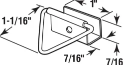 Prime-Line Mill Aluminum Specialty Latches 4 pk