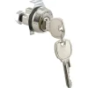 Prime-Line Nickel Steel Clockwise Mailbox Lock Cylinder