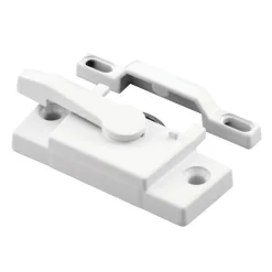 Prime-Line Painted White Diecast Vinyl Window Sash Lock 1 pk