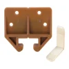 Prime-Line Plastic Center Guide Drawer Track Guide 2 pk