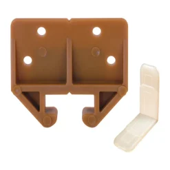 Prime-Line Plastic Center Guide Drawer Track Guide 2 pk