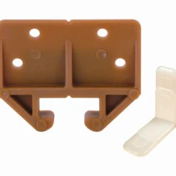 Prime-Line Plastic Center Guide Drawer Track Guide 2 pk