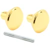 Prime-Line Polished Replacement Knobs Right or Left Handed