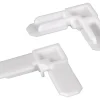 Prime-Line White Plastic 5/16 in. W X 3/4 in. L Screen Frame Corner 1 pk
