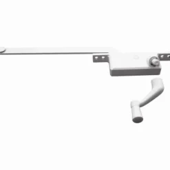 Prime-Line White Steel Right Single-Arm Casement Window Operator For Steel Framed Windows