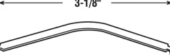 Prime-Line Zinc Plated Silver Steel Flat Window Spring 3-5/8 in. L x 3 in. H x 5/16 in. W