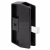 Prime-Line Zinc-Plated Black Plastic Sliding Screen Door Latch 1 pk
