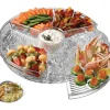 Prodyne Clear Plastic Appetizer Tray 1 pk