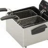 ProFry Deep Fryer, Dual-Basket, Stainless Steel