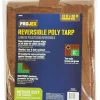 Projex 12 ft. W X 20 ft. L Medium Duty Polyethylene Tarp Brown/Green