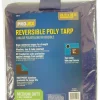 Projex 24 ft. W X 36 ft. L Medium Duty Polyethylene Reversible Tarp Blue/Brown