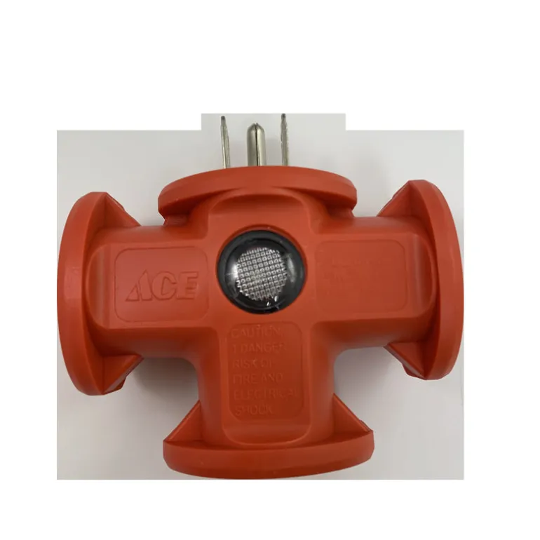 Projex Grounded 3 outlets Triple Tap Adapter 1 pk