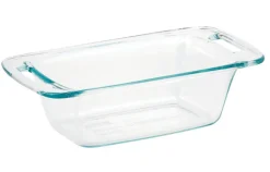 Pyrex 5-1/4 in. W x 8-3/4 in. L Loaf Pan Clear (Pack of 4)