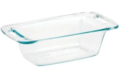 Pyrex 5-1/4 in. W x 8-3/4 in. L Loaf Pan Clear (Pack of 4)