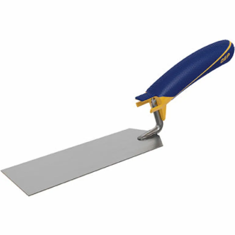 QEP 2 in. H X 2 in. W X 6 in. L Steel Margin Trowel 1 pk