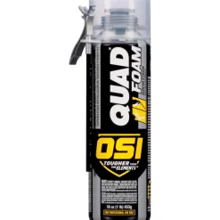 Quad Taupe Foam Foam Sealant 16 oz (Pack of 8).