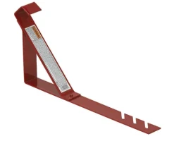 Qual-Craft Steel Red Roof Bracket 1 pk
