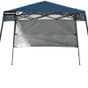 Quik Shade Polyester Canopy 6 ft. H X 7 ft. W X 7 ft. L