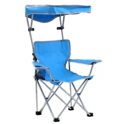 QuikChair Blue Canopy Kid's Folding Chair