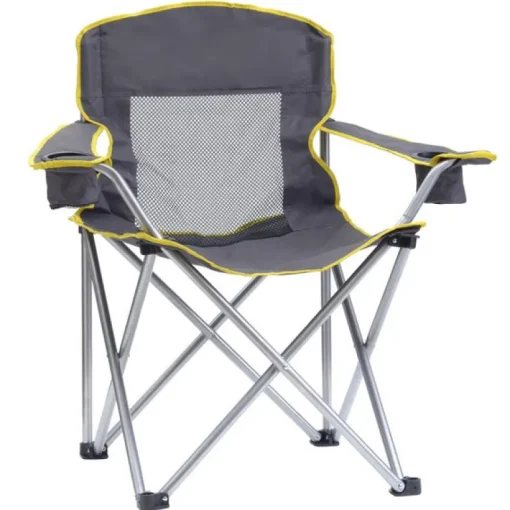 QuikChair Gray Big Gy Folding Quad Chair