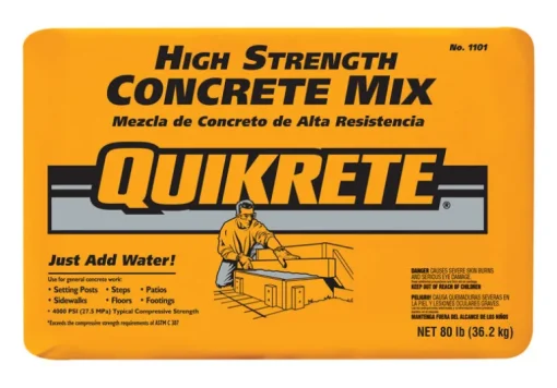 Quikrete Concrete Mix 80 lb Gray