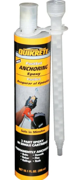 Quikrete Gray Indoor & Outdoor High Strength Heavy-Duty Epoxy 8.6 oz.