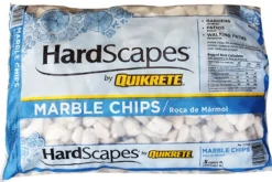 Quikrete HardScapes White Stone Marble Chips 0.5 cu ft 50 lb