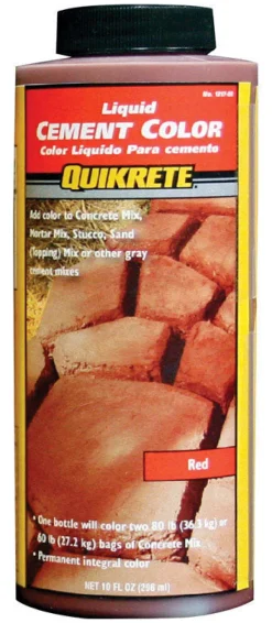 Quikrete Liquid Cement Color 10 oz Red