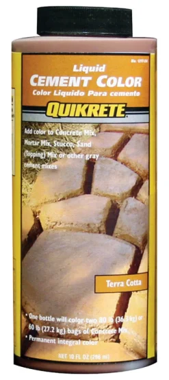 Quikrete Liquid Cement Color 10 oz Terra Cotta