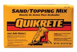 Quikrete Sand Topping Mix 40 lb Gray