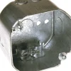 Raco 21-1/2 cu in Octagon Steel 1 gang Junction Box Gray