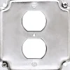 Raco Square Steel 2 gang 4 in. H X 4 in. W Box Cover
