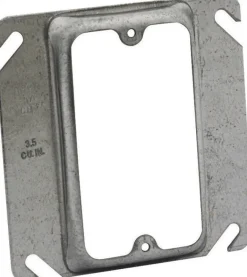 Raco Square Steel 1 gang 4 in. H X 4 in. W Box Cover