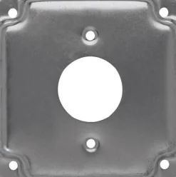 Raco Square Steel 4 in. H X 4 in. W Box Cover