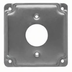Raco Square Steel 4 in. H X 4 in. W Box Cover