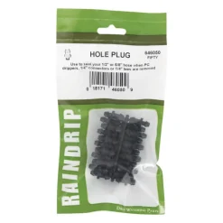 Raindrip For 1/2 in. Tubing Drip Irrigation Hole Plug 1 in. H 50 pk