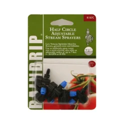 Raindrip Half-Circle Drip Irrigation Micro Spray 20 gph 5 pk