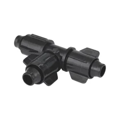 Raindrip Smart Loc 1/2 in. Compression Drip Irrigation Tee 1 pk