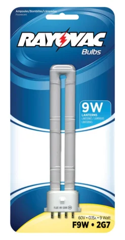 Rayovac Fluorescent Flashlight Bulb 60 volt 4-Pin Base